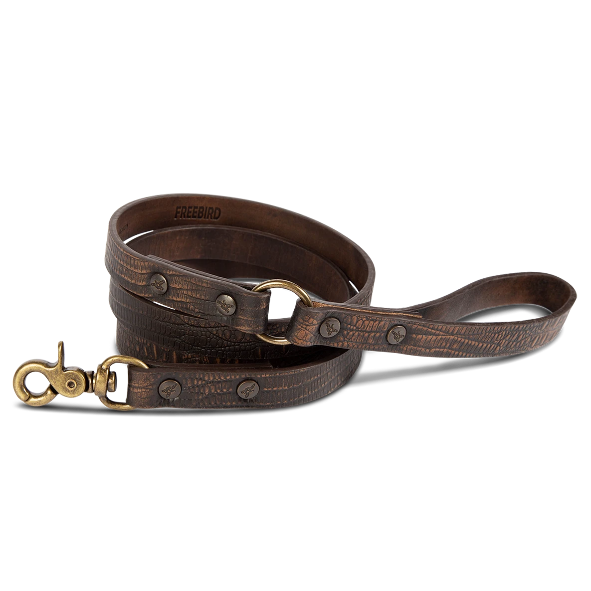 Dog Leash - Brown Distressed - Image 4