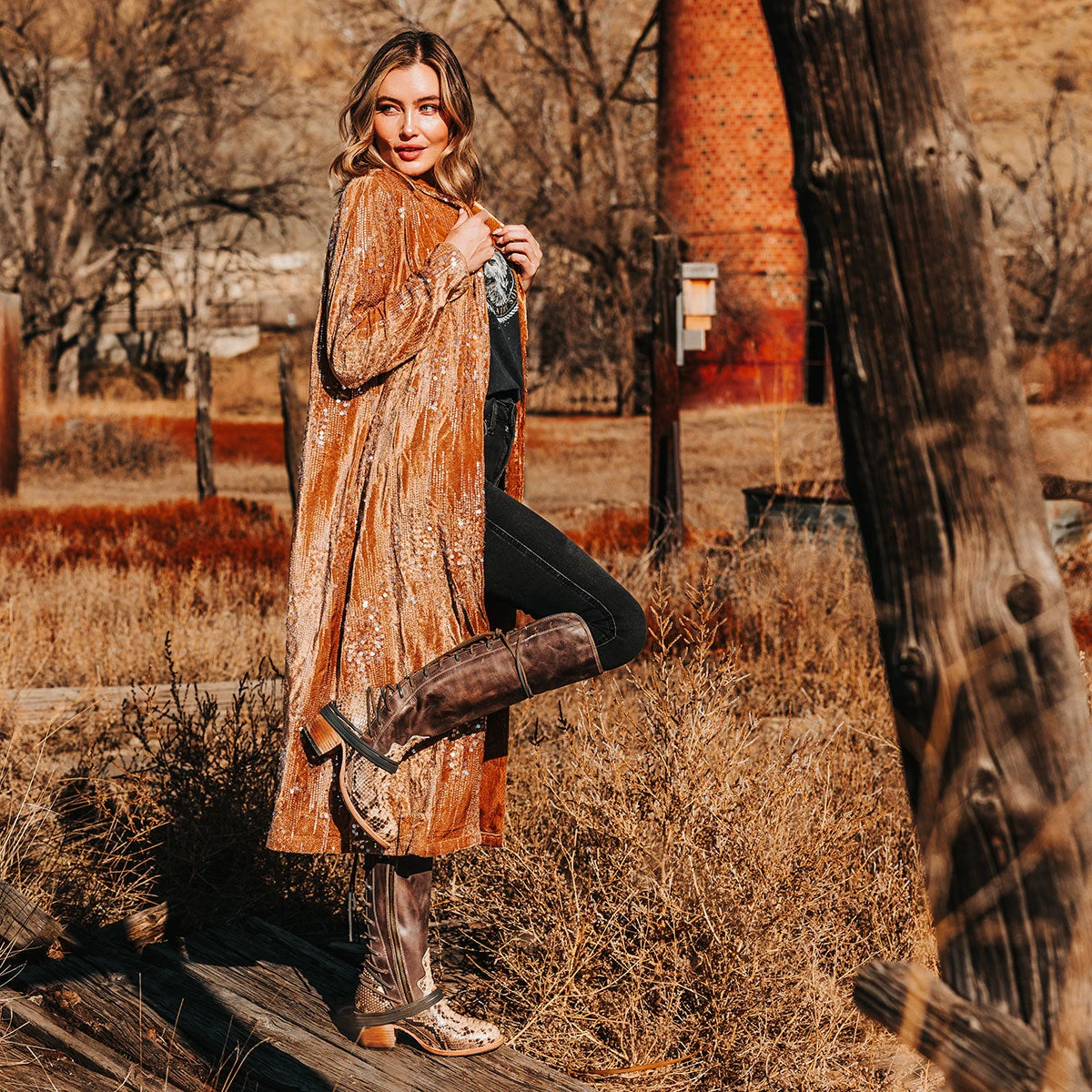 Coal - Black/Beige Python - Image 2