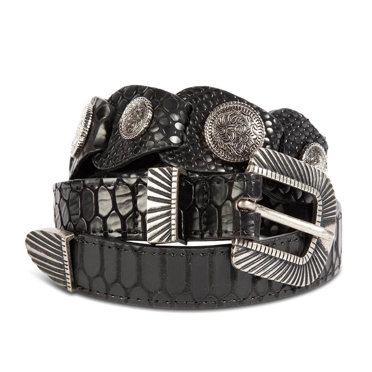 Coin Belt - Black Snake - Image 3
