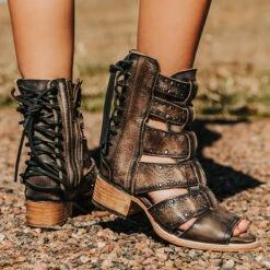 Ghost - Black Distressed