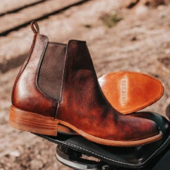 Palmer - Brown Leather