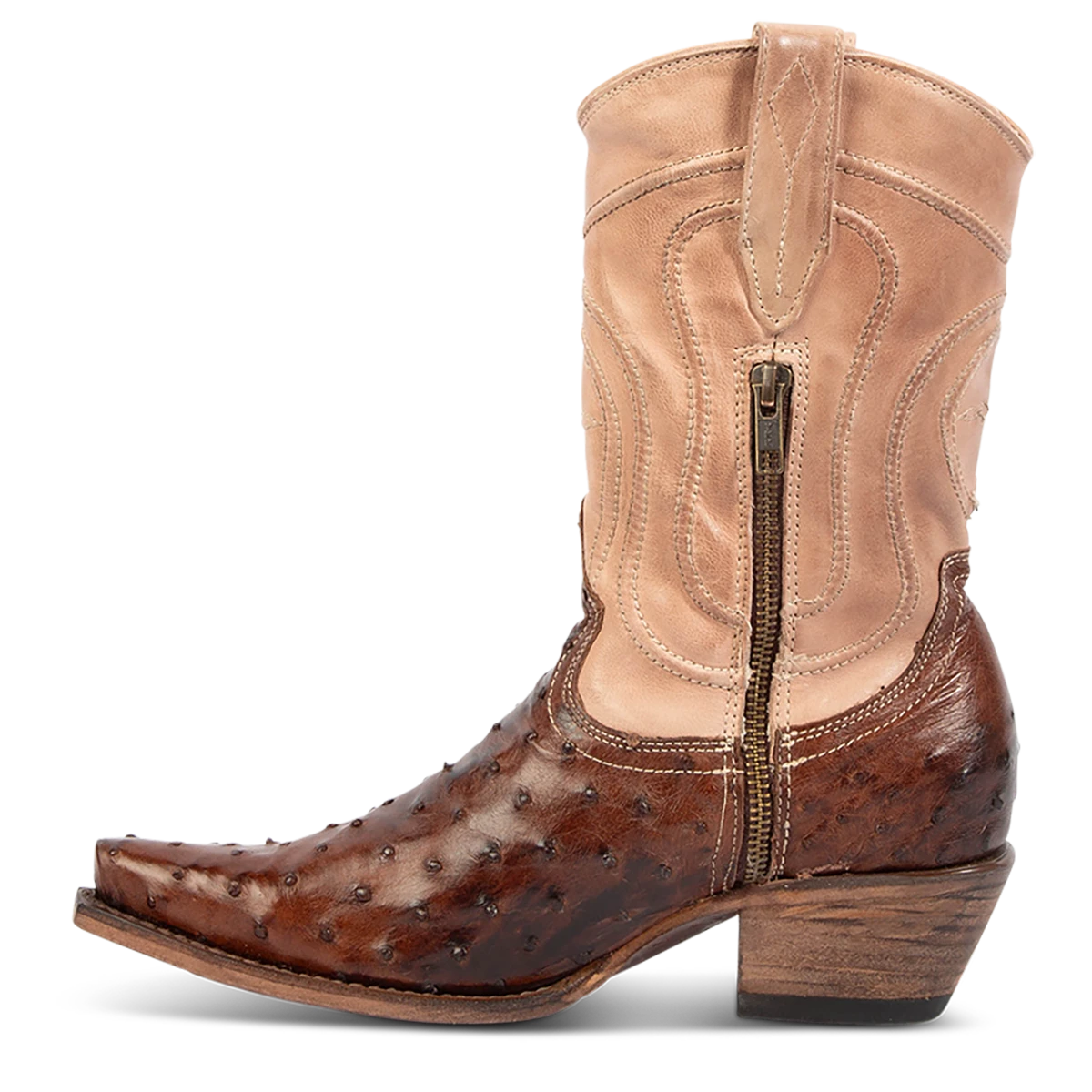 Warrick - Brown Ostrich Multi - Image 5