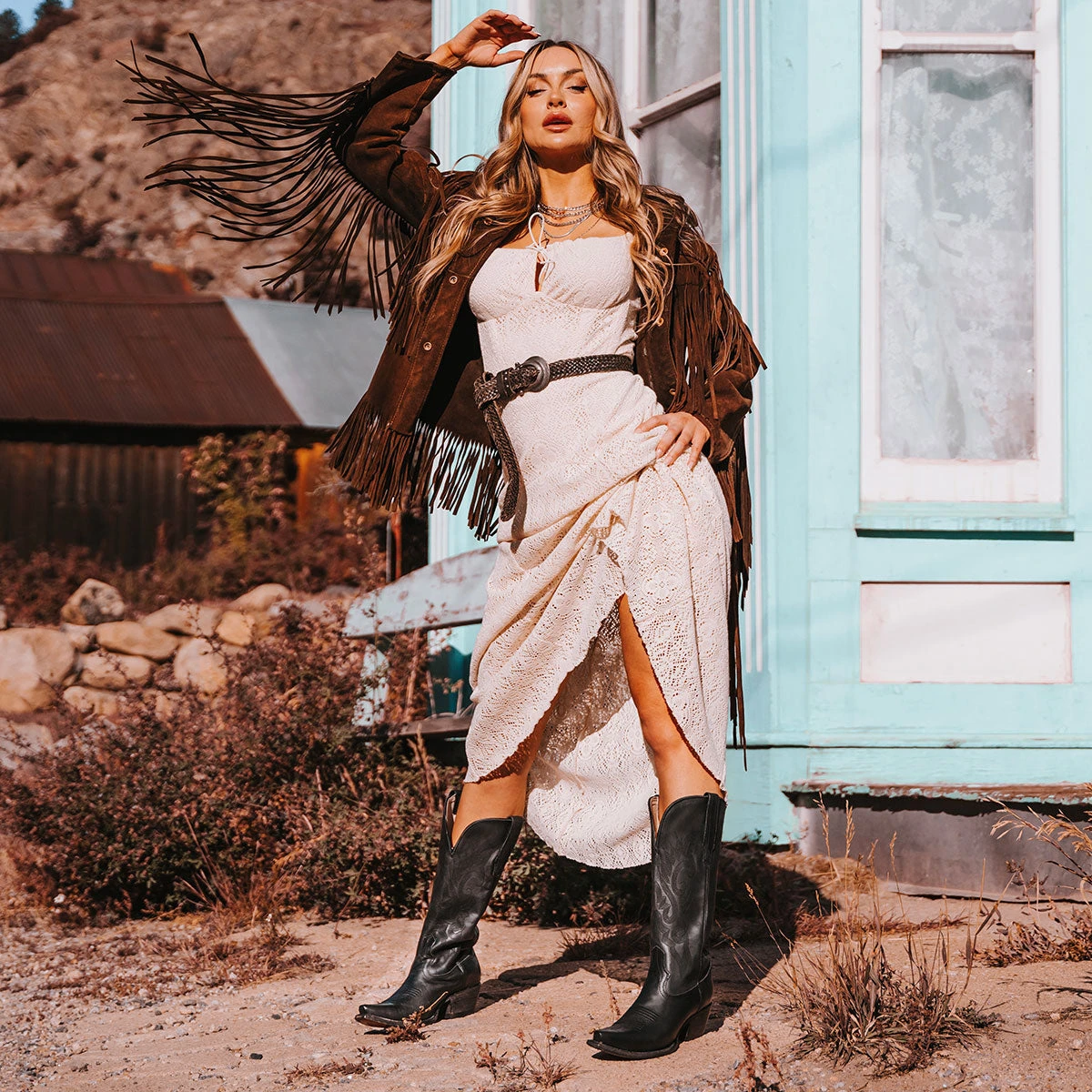 Woodland - Black Leather - Image 2