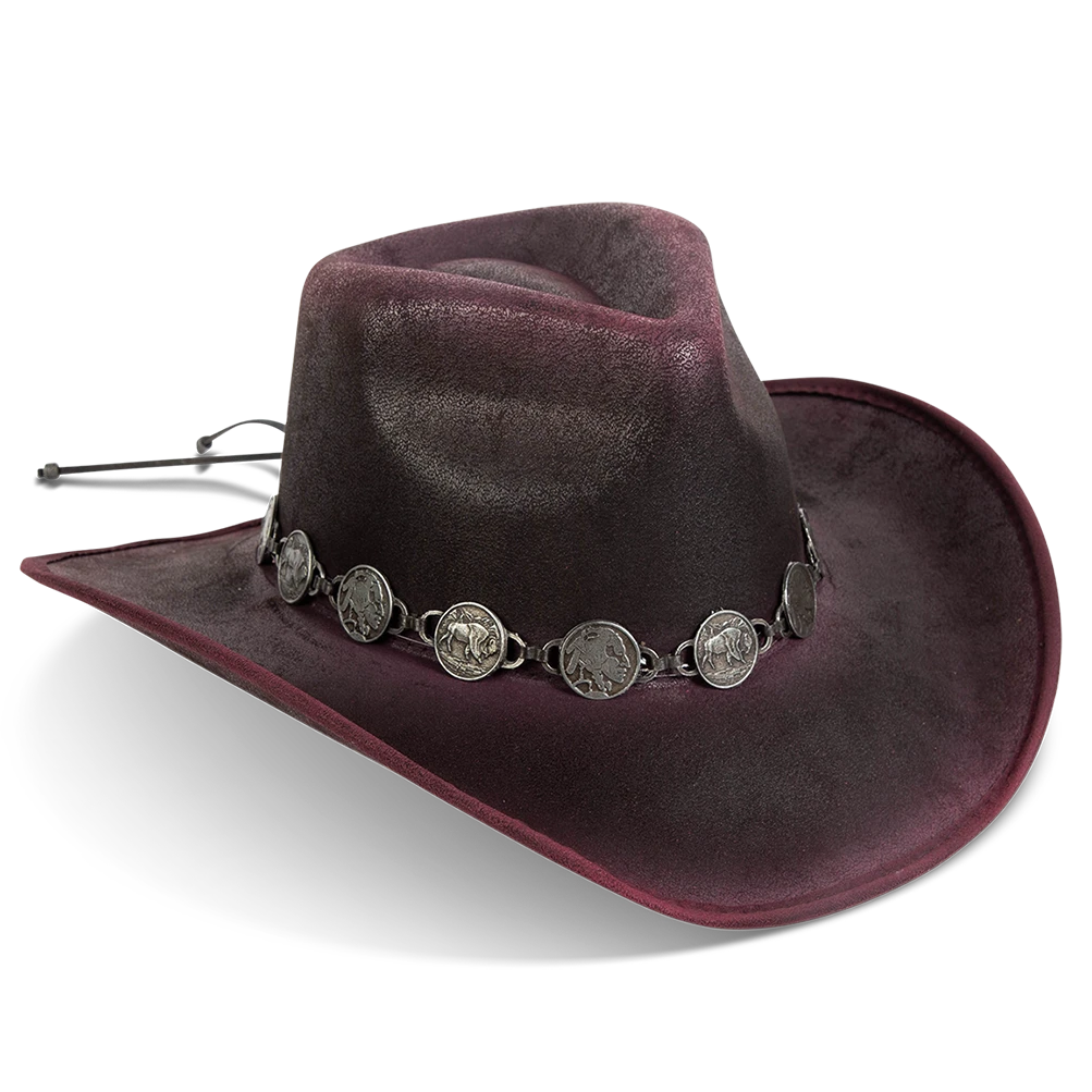 Wyatt - Wine Distressed - Image 4